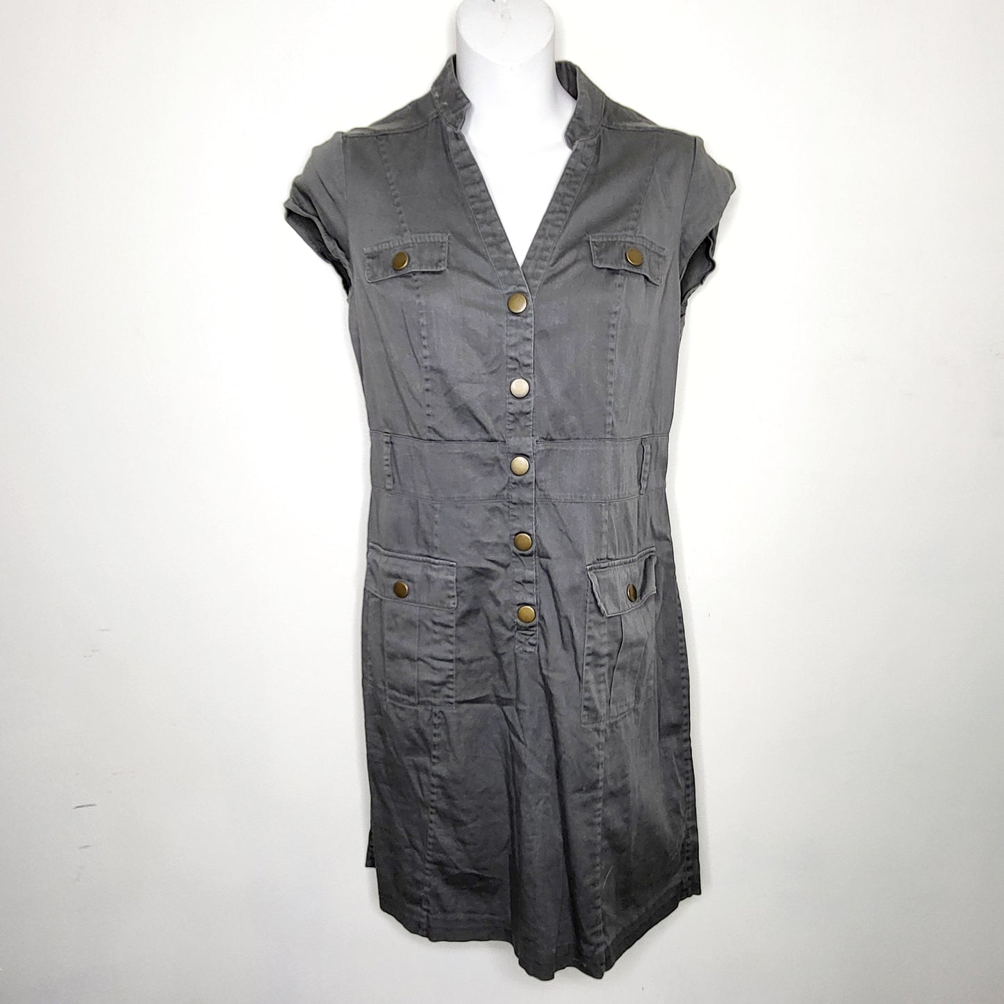 LCRW1 - Smart Set grey utility dress. Size 3