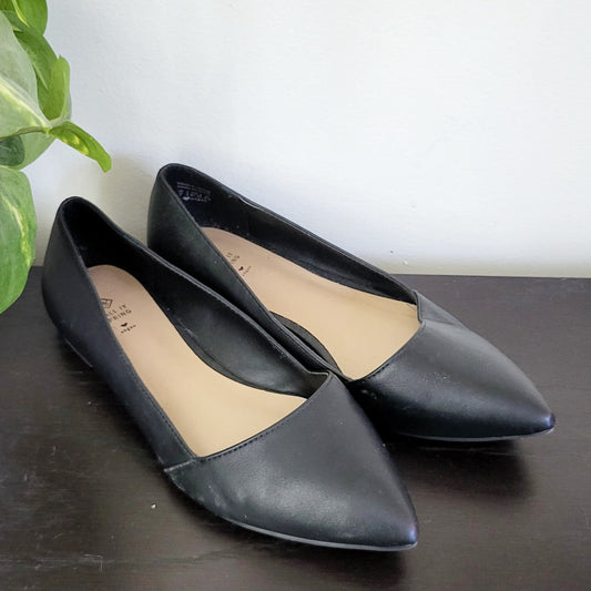 CMOH1 - Call It Spring vegan leather flats. Size 7