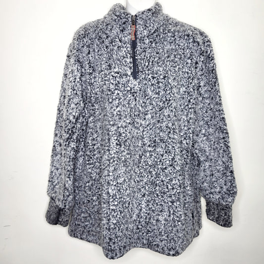 SHCA2 - Weatherproof Vintage sherpa pullover half zip jacket. Size XXL (measures smaller)