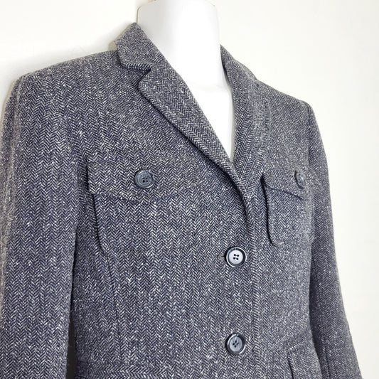 DFON - Zara grey wool blend blazer. Size 4