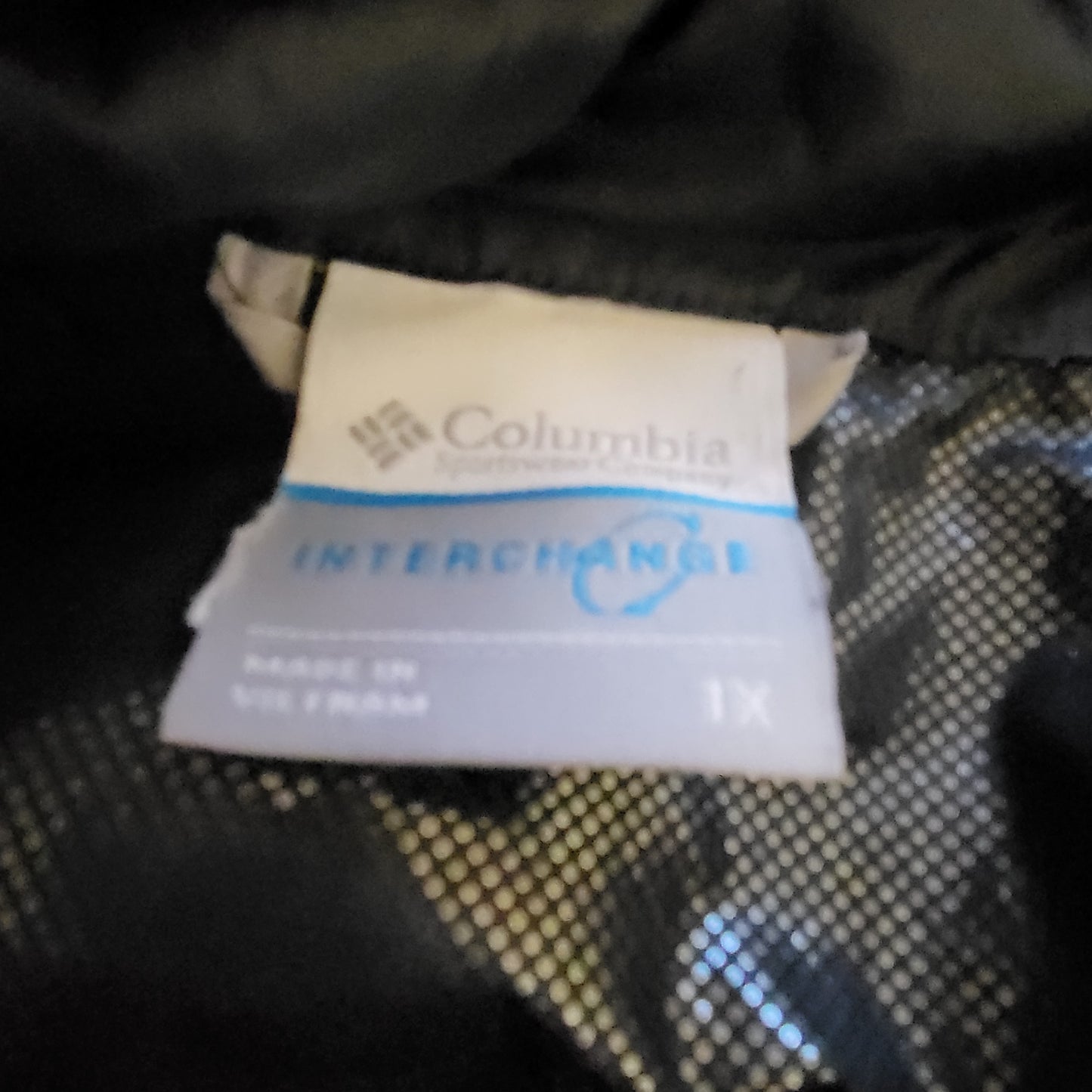 LHEP1 - Columbia Whirlibird IV Interchange Jacket 3-in-1 jacket. Size 1X