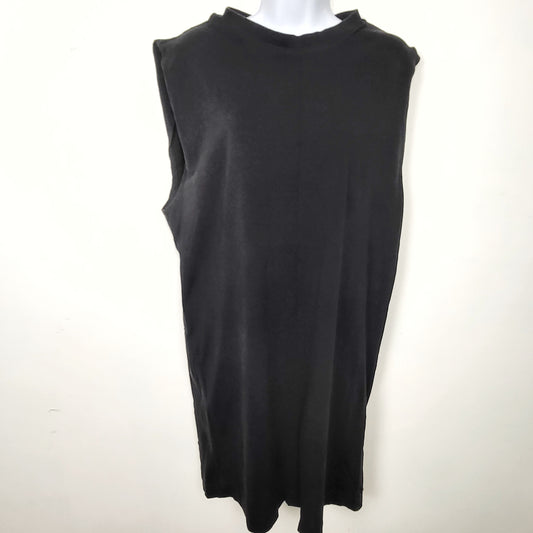 KRSP2 - H and M black cotton t-shirt dress. Size medium