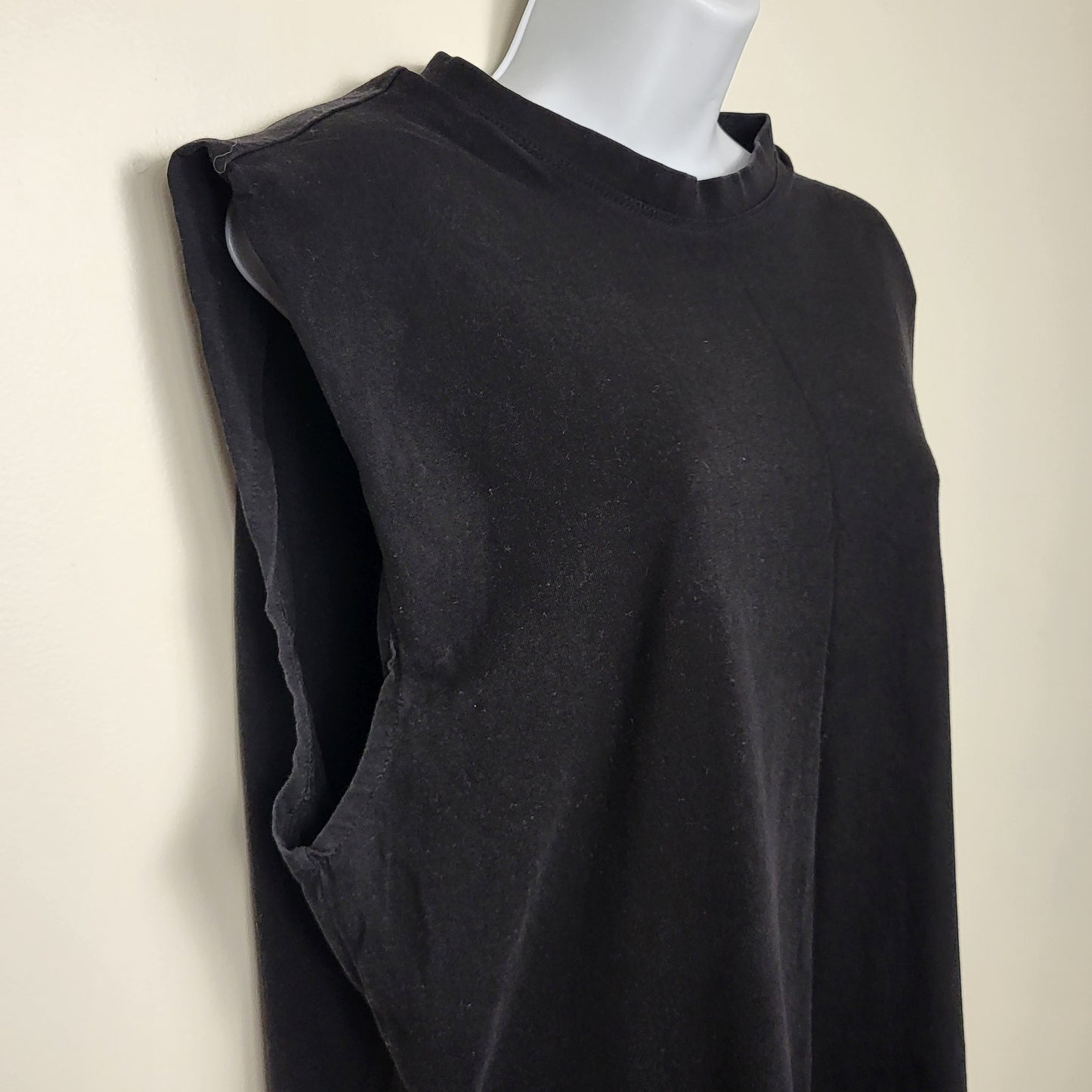 KRSP2 - H and M black cotton t-shirt dress. Size medium