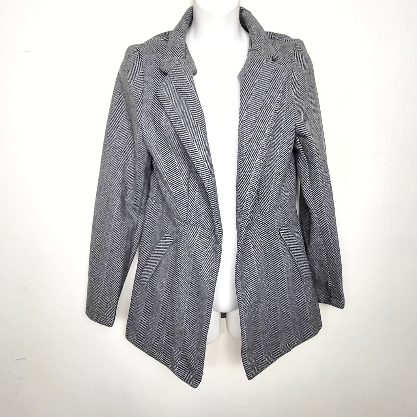 MLM1 - Shein herringbone fitted blazer. Size 6