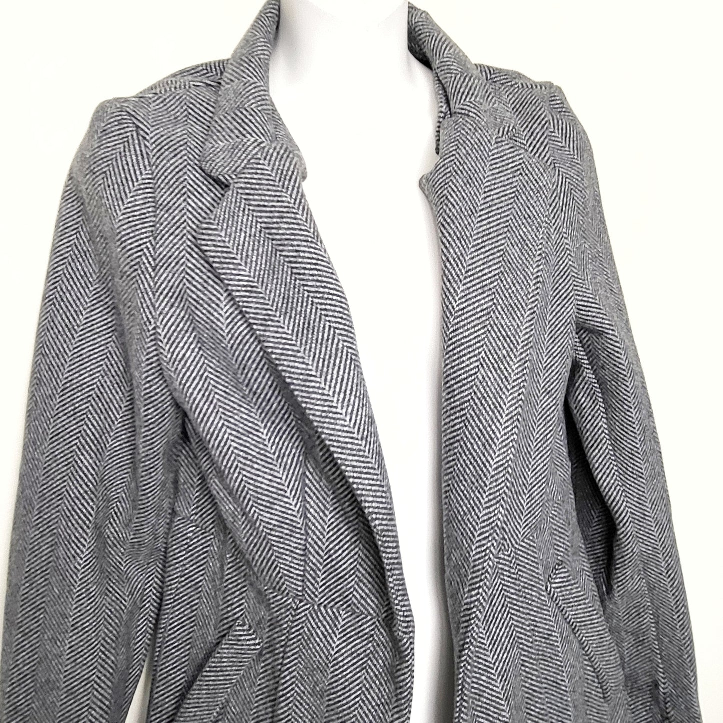 MLM1 - Shein herringbone fitted blazer. Size 6