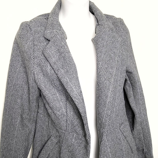 MLM1 - Shein herringbone fitted blazer. Size 6