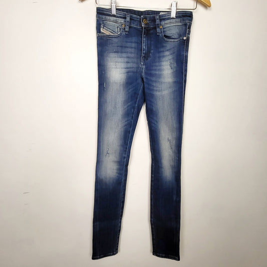 DPAR1 - Diesel "Skinzee" Super Slim skinny Jeans. Size 25