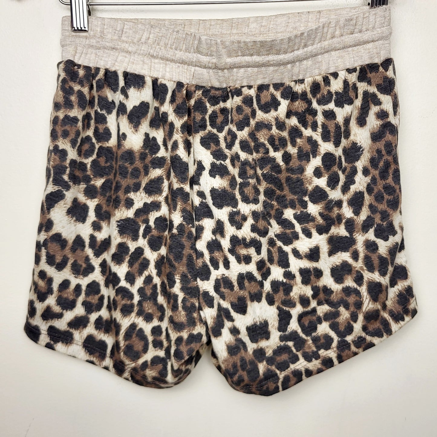 BAUB1 - First Love by Lovelyn leopard print shorts. Size medium (measures as a small)