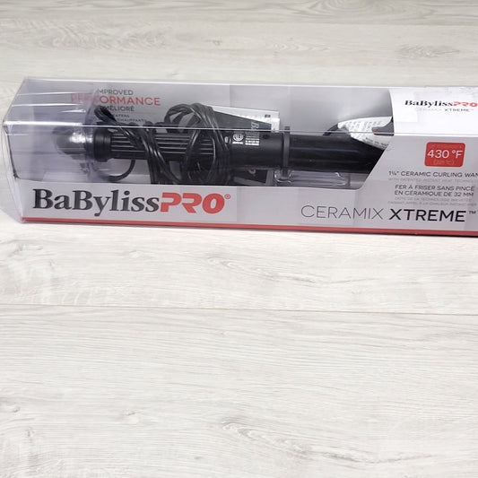 KDLV1 - BaByliss PRO Ceramix Xtreme 1-1/4 inch Ceramic Professional Curling Wand