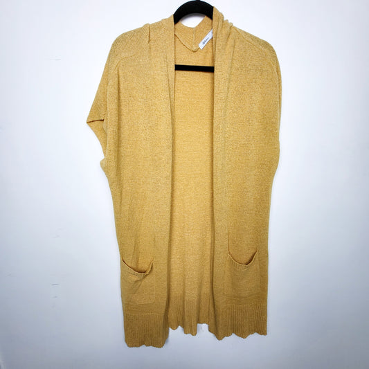 ACAR - Reitmans yellow oversized longer length open cardigan sweater. Size medium