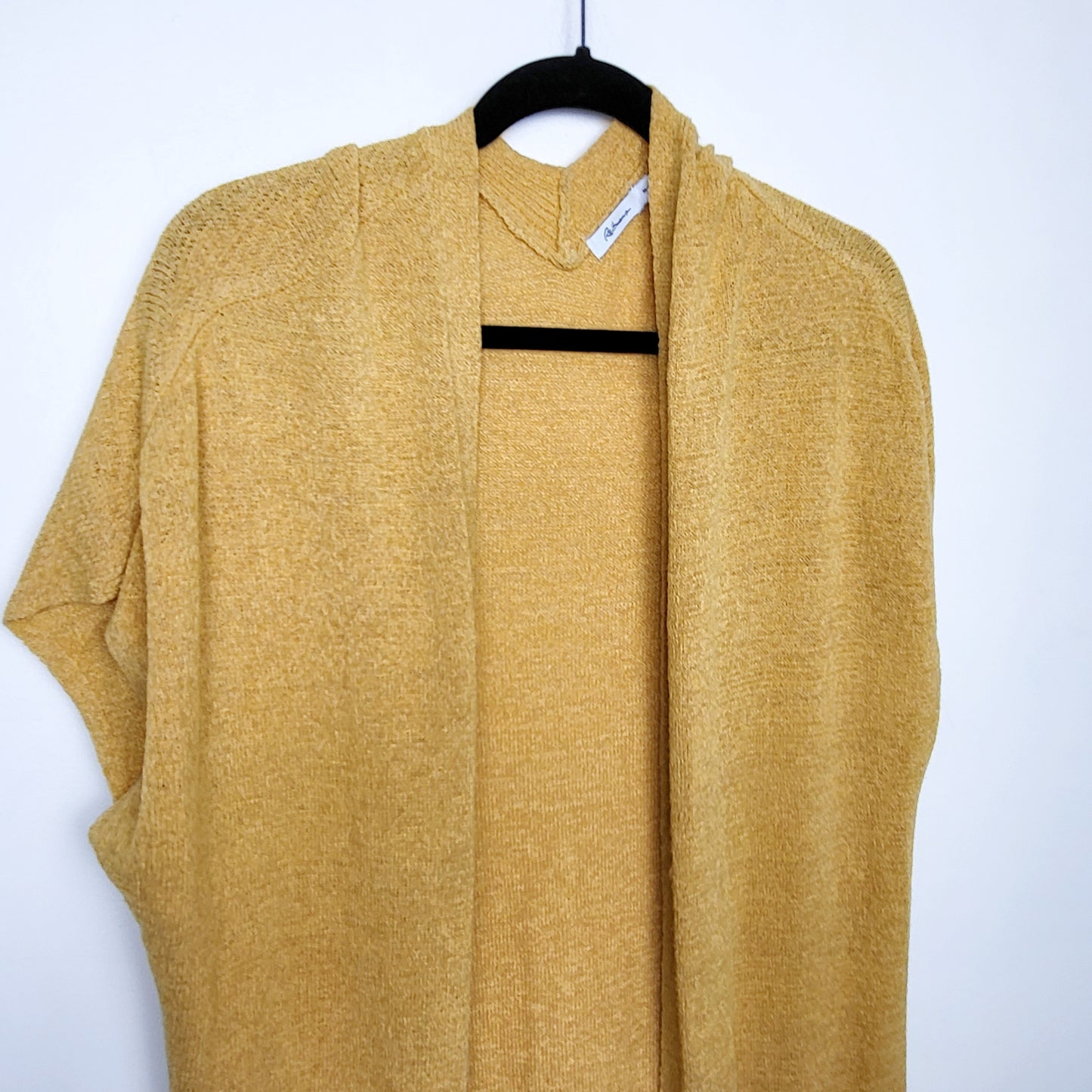 ACAR - Reitmans yellow oversized longer length open cardigan sweater. Size medium