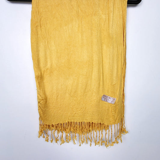 ZSFO1 - Yellow Pashmini scarf