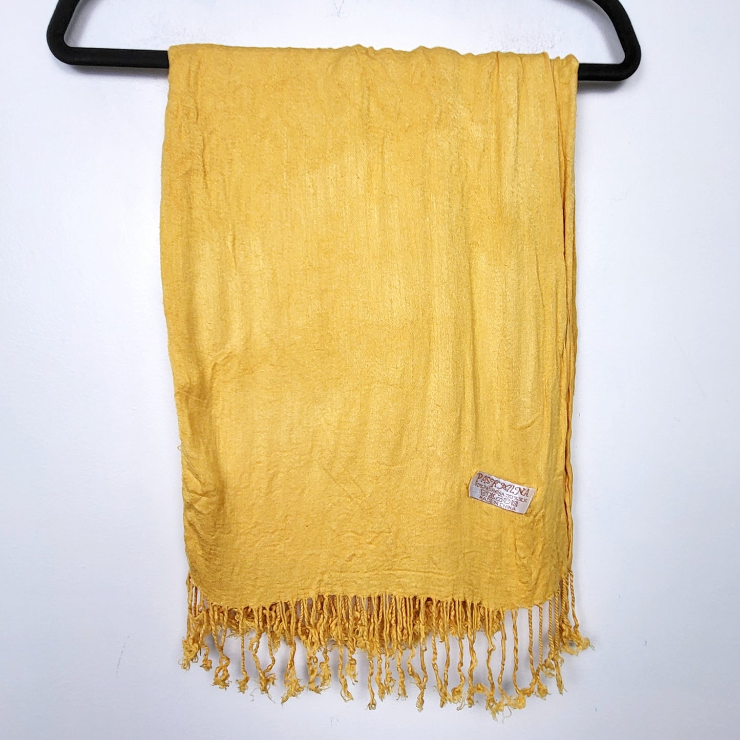 ZSFO1 - Yellow Pashmini scarf