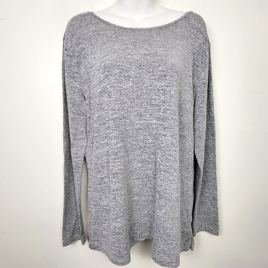 ZSFO1 - Far West gey knit top. Size XL 🍁