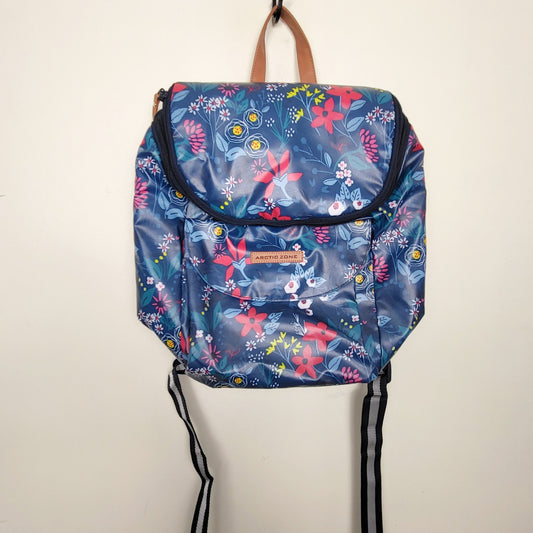 AGLL1 - Arctic Zone floral print 24 can beach backpack