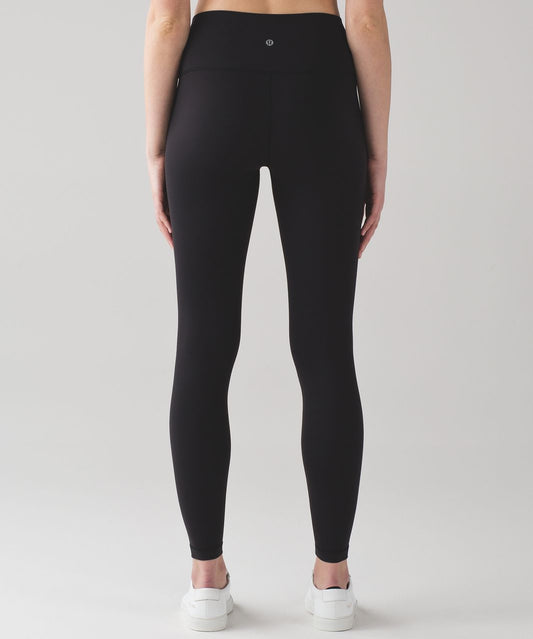 ALXS1 - Lululemon black  Wunder Under Hi-Rise Tight (Full-On Luon 28"). Size 10